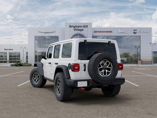 Bright White Clearcoat 2026 Jeep Wrangler Rubicon