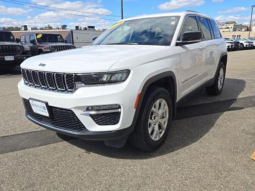 Bright White Clearcoat 2023 Jeep Grand Cherokee Limited