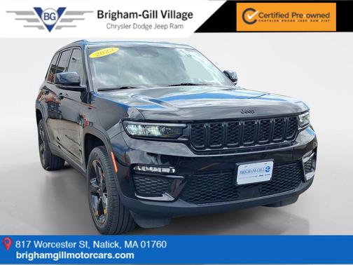 Diamond Black Crystal Pearlcoat 2023 Jeep Grand Cherokee Limited