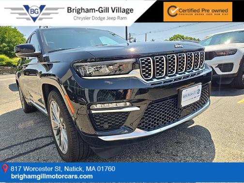 Diamond Black 2023 Jeep Grand Cherokee Summit