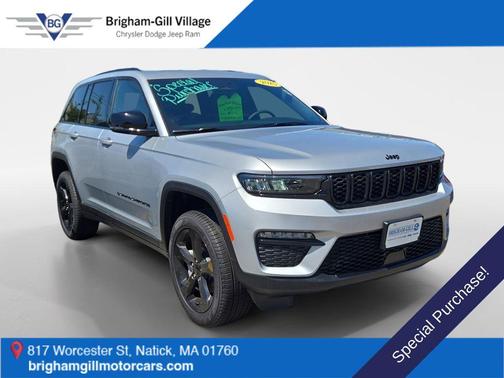 Silver 2025 Jeep Grand Cherokee Limited