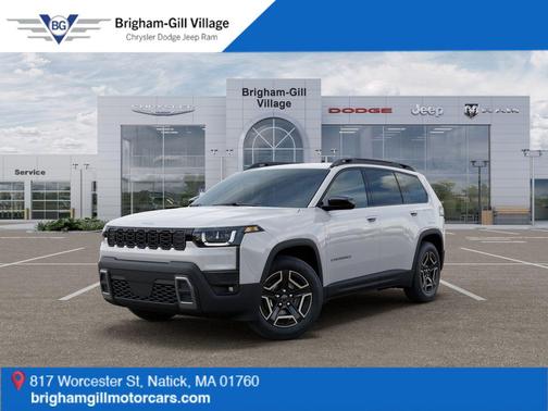 Bright White Clearcoat 2026 Jeep Cherokee Laredo 4x4
