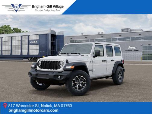 Bright White Clearcoat 2026 Jeep Wrangler Sport S