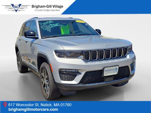 Silver 2025 Jeep Grand Cherokee Limited