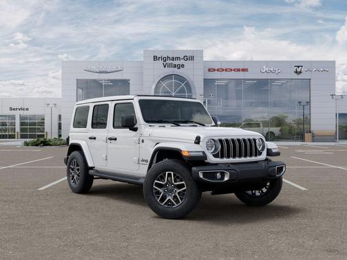 White 2027 Jeep Wrangler Sahara