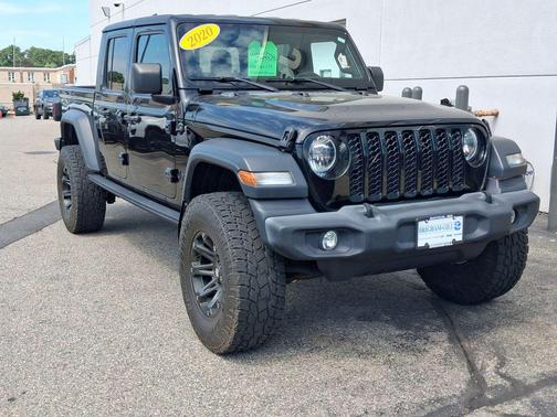 Black Clearcoat 2020 Jeep Gladiator Sport