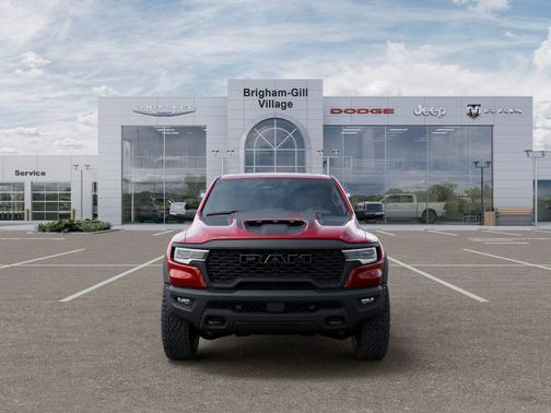 Molten Red 2026 RAM 1500 RHO Crew Cab 4x4 5'7' Box