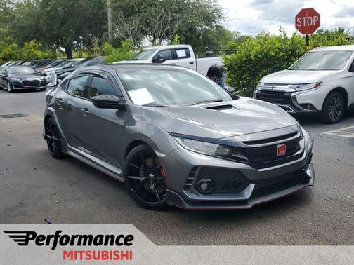 Polished Metal Metallic 2019 Honda Civic Type R Touring