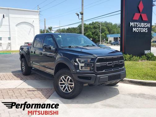 Shadow Black 2017 Ford F-150 Raptor