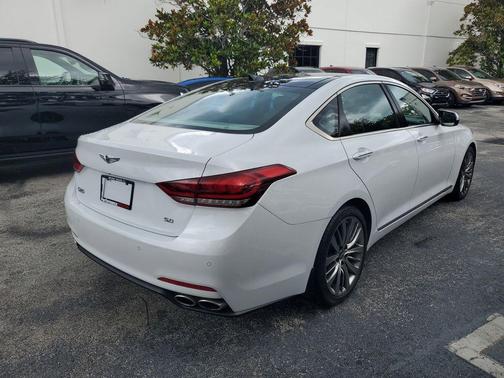 Casablanca White 2017 Genesis G80 5.0 Ultimate