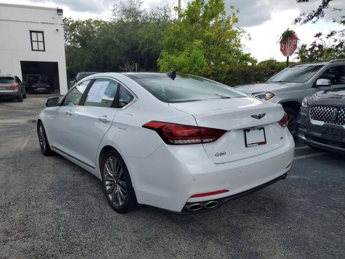 Casablanca White 2017 Genesis G80 5.0 Ultimate