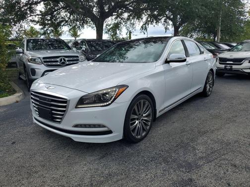Casablanca White 2017 Genesis G80 5.0 Ultimate