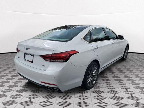 Casablanca White 2017 Genesis G80 5.0 Ultimate