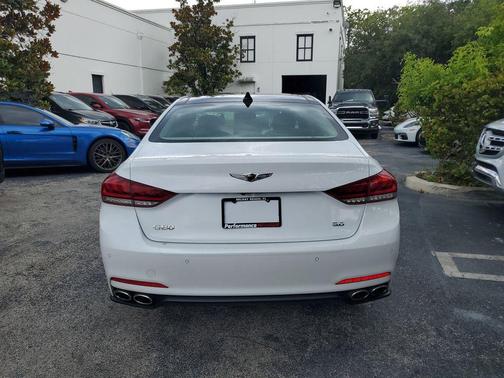 Casablanca White 2017 Genesis G80 5.0 Ultimate