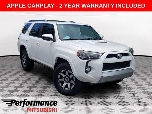 Super White 2019 Toyota 4Runner Sport