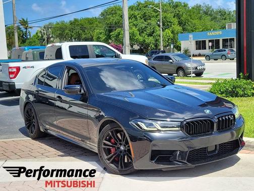 Black Sapphire Metallic 2021 BMW M5 Base