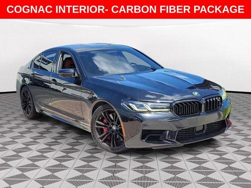 Black Sapphire Metallic 2021 BMW M5 Base