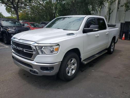 Bright White Clearcoat 2021 RAM 1500 Big Horn