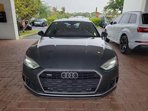 Manhattan Gray Metallic 2022 Audi A5 40 Premium