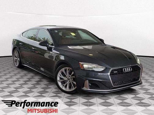 Manhattan Gray Metallic 2022 Audi A5 40 Premium