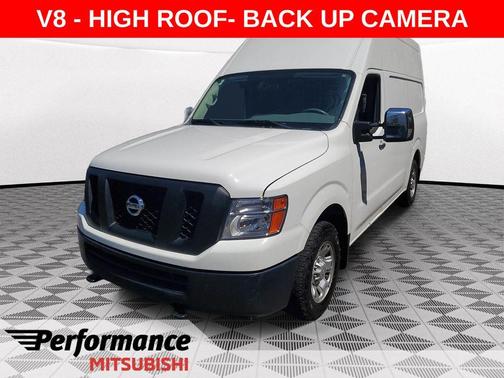 Glacier White 2021 Nissan NV Cargo NV2500 HD SV V6/SV V8