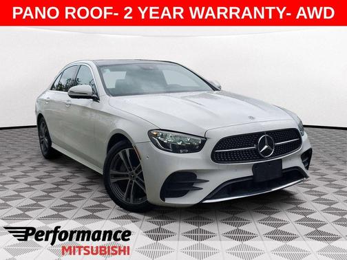 White 2021 Mercedes-Benz E-Class E 350 4MATIC