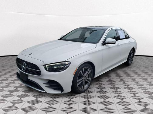 White 2021 Mercedes-Benz E-Class E 350 4MATIC