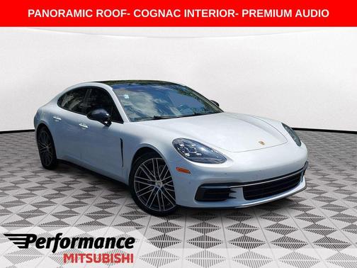 White 2018 Porsche Panamera 4