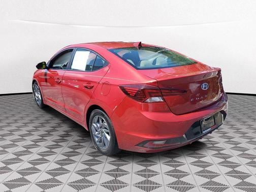 Scarlet Red 2019 Hyundai ELANTRA SEL