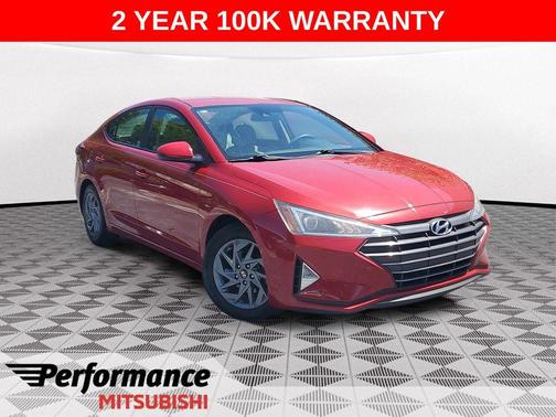 Scarlet Red 2019 Hyundai ELANTRA SEL