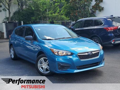 Island Blue Pearl 2017 Subaru Impreza 2.0i