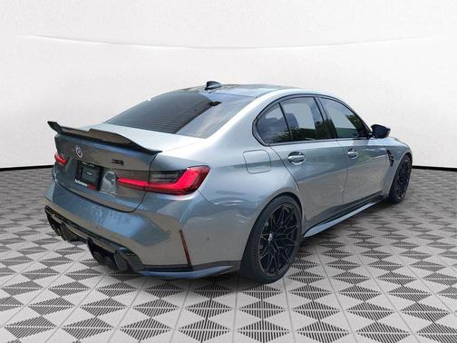 Skyscraper Gray Metallic 2022 BMW M3 Competition xDrive