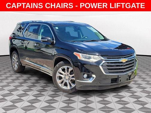 Mosaic Black Metallic 2018 Chevrolet Traverse Premier