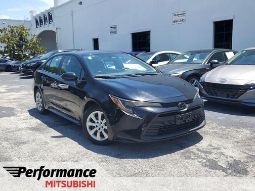 Midnight Black Metallic 2023 Toyota Corolla LE