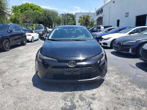 Midnight Black Metallic 2023 Toyota Corolla LE