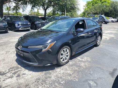 Midnight Black Metallic 2023 Toyota Corolla LE