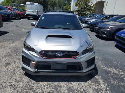 Ice Silver Metallic 2018 Subaru WRX STI Base