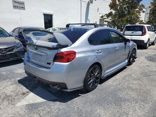 Ice Silver Metallic 2018 Subaru WRX STI Base