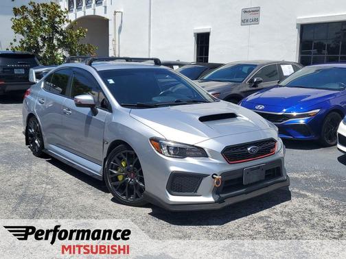 Ice Silver Metallic 2018 Subaru WRX STI Base