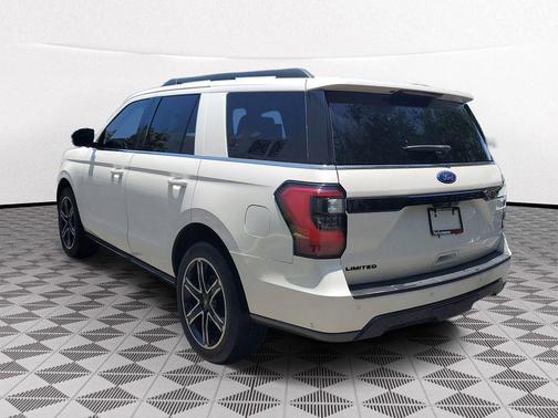White Platinum Clearcoat Metallic 2019 Ford Expedition Limited