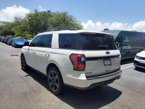 White Platinum Clearcoat Metallic 2019 Ford Expedition Limited