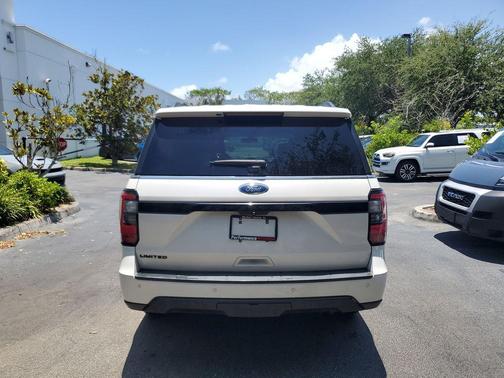 White Platinum Clearcoat Metallic 2019 Ford Expedition Limited