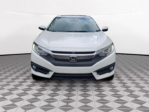 White 2017 Honda Civic EX-L