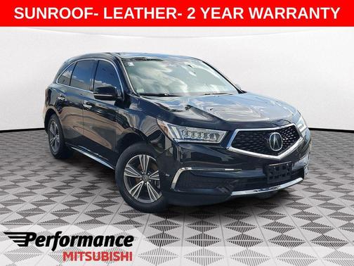 Black 2019 Acura MDX 3.5L