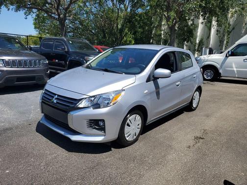 Starlight Silver Metallic 2021 Mitsubishi Mirage ES