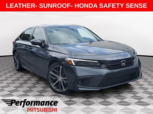 Gray 2024 Honda Civic Touring