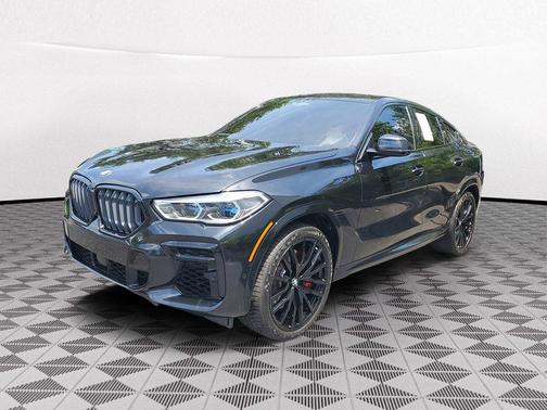 Black Sapphire Metallic 2022 BMW X6 M50i