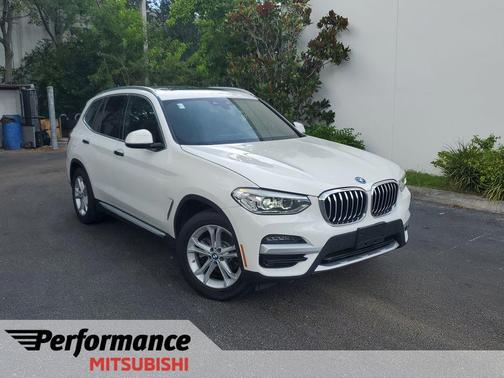Alpine White 2020 BMW X3 sDrive30i