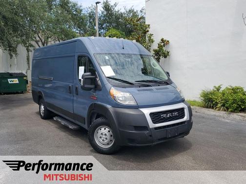 Blue 2020 RAM ProMaster 3500 High Roof