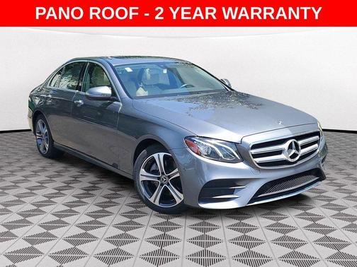 Gray 2018 Mercedes-Benz E-Class E 300